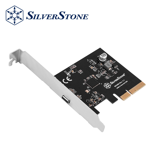SilverStone 銀欣 ECU06 SuperSpeed USB 20Gbps / USB 3.2 Gen 2x2 Type-C PCIe擴充卡