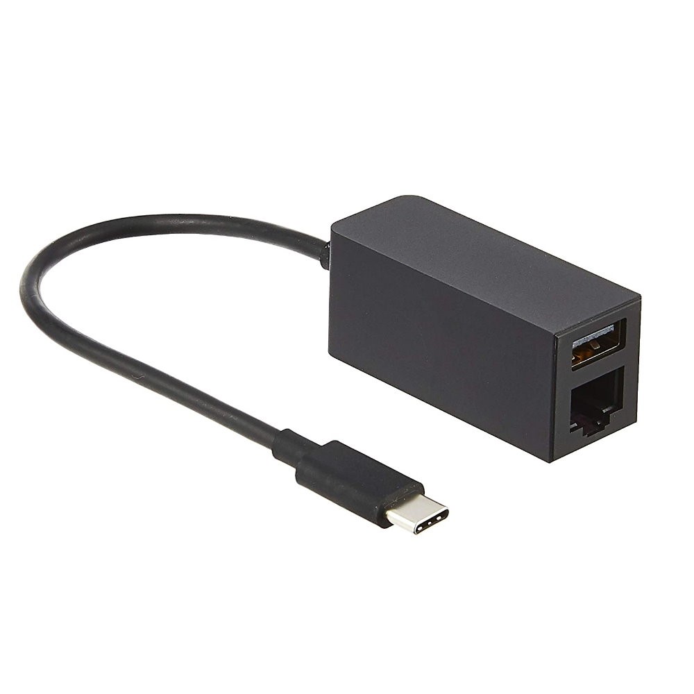 Microsoft 微軟 (平輸裸裝) Surface USB-C to LAN Ethernet and USB 3.0 網路 集線器 TYPE-C TO LAN