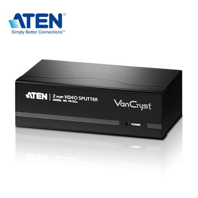 ATEN 宏正 VS132A 2埠VGA視訊分配器 (頻寬450MHz)