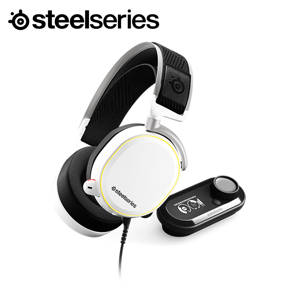 SteelSeries 賽睿】Arctis PRO 白+ GameDAC有線電競耳麥- PChome 24h購物