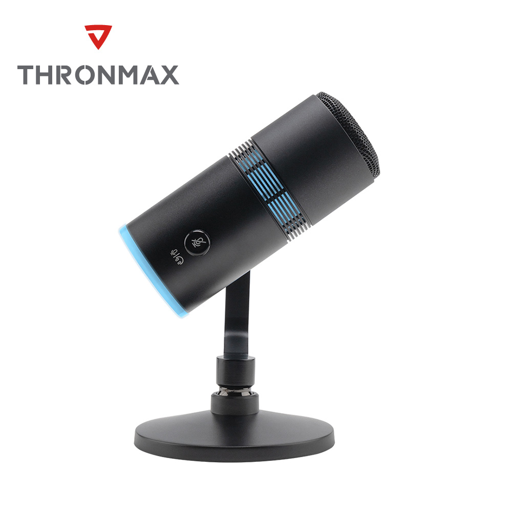 Thronmax V8|降噪電競風麥克風|RGB燈效|USB-C
