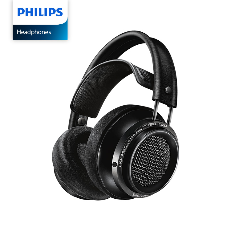 Philips Fidelio X2HR 耳罩式耳機  沉穩黑