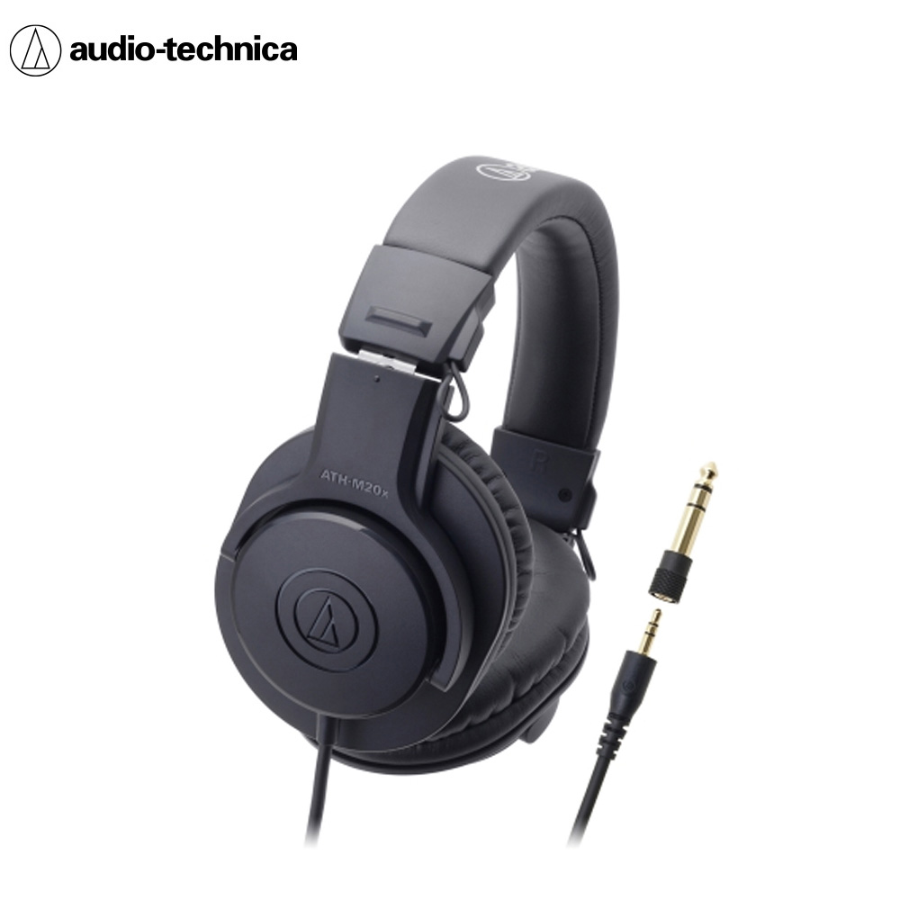 audio-technica 鐵三角ATH-M40x 高音質錄音室用專業型監聽耳機耳罩式