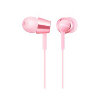 SONY 索尼 MDR-EX155AP 入耳式立體聲耳機 粉紅
