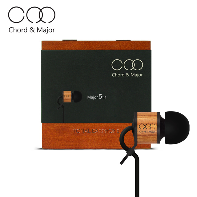 耳機∣【Chord & Major】Major 5’14 世界音樂調性木質入耳式耳機