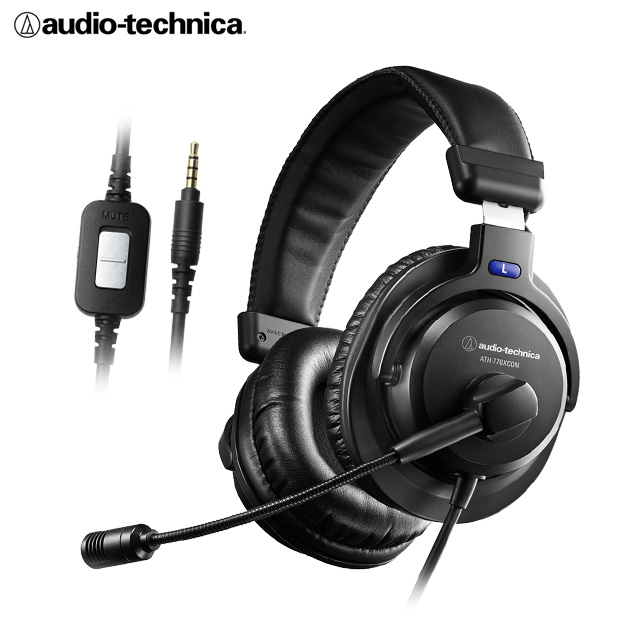 audio-technica 鐵三角 ATH-770XCOM 立體聲耳機麥克風組