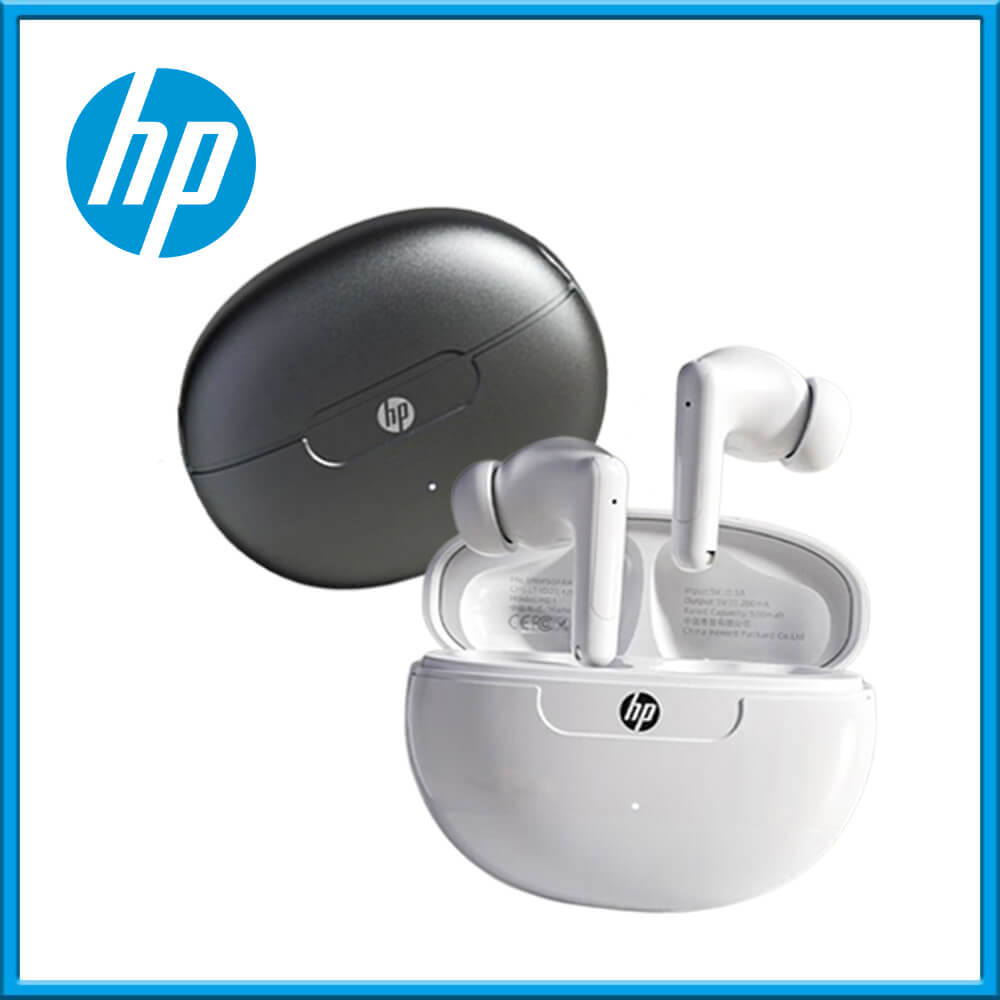 HP 惠普 HD1 真無線防水 ANC智能降噪 藍牙耳機 雙色任選 (黑灰色/純淨白)