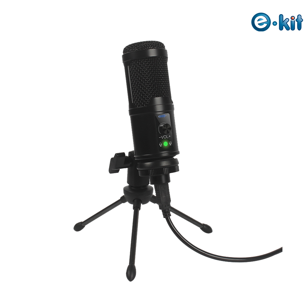e-Kit 逸奇 MIC-K03 USB三腳架型直播麥克風（其他規格）