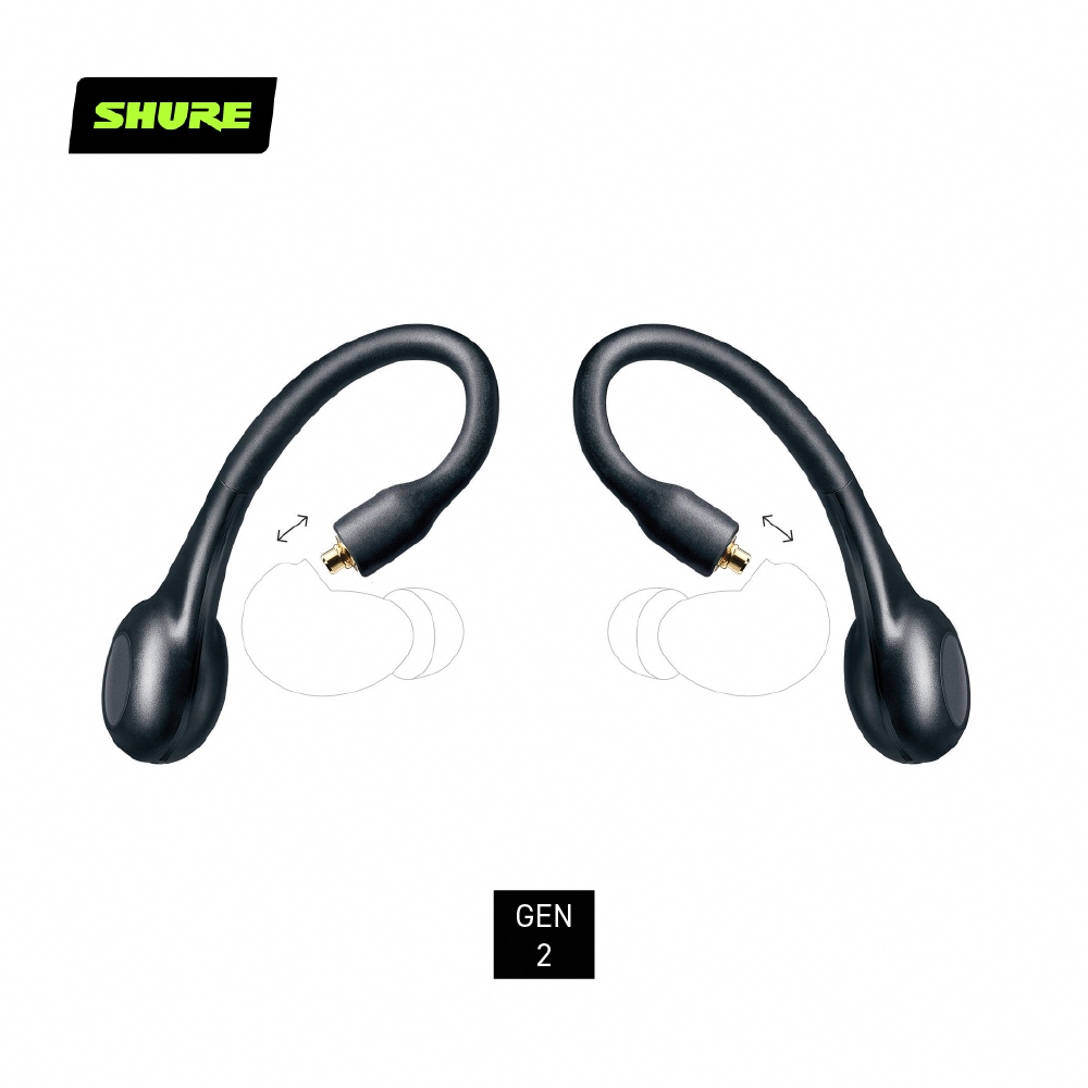 SHURE 第二代 RMCE-TW2 防水真無線藍牙模組