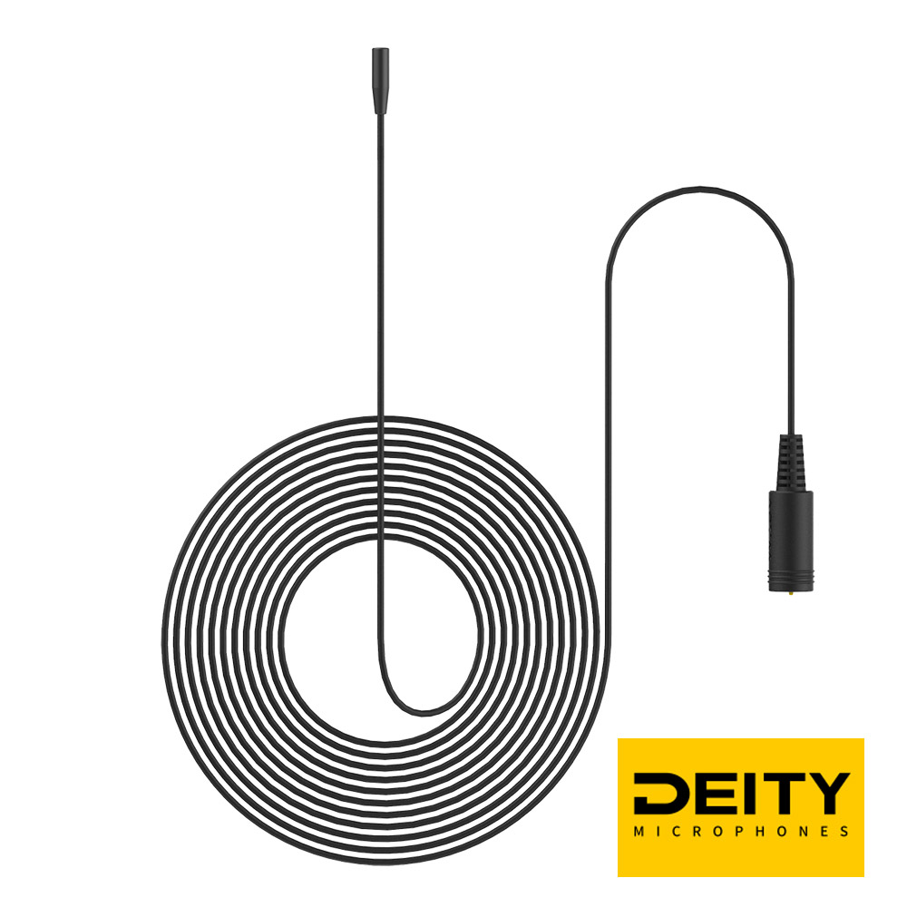 Deity W.Lav Micro Black 專業級微型領夾式麥克風