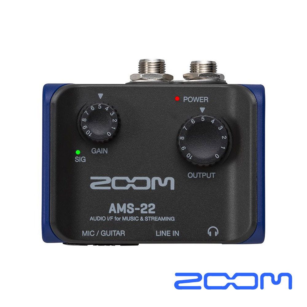 Zoom AMS-22 錄音介面 (海國)