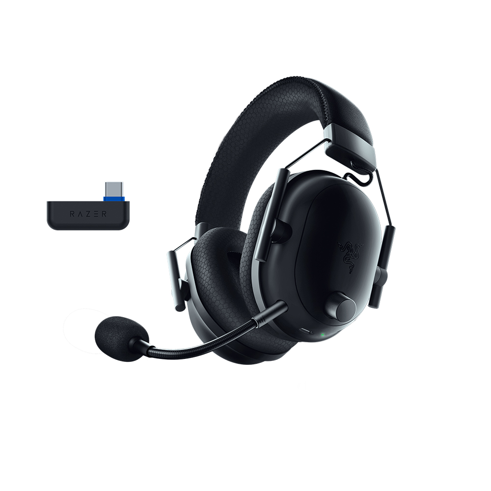 BlackShark V2 Pro 頭戴無線雙模電競耳機-黑(PlayStation Licensed)