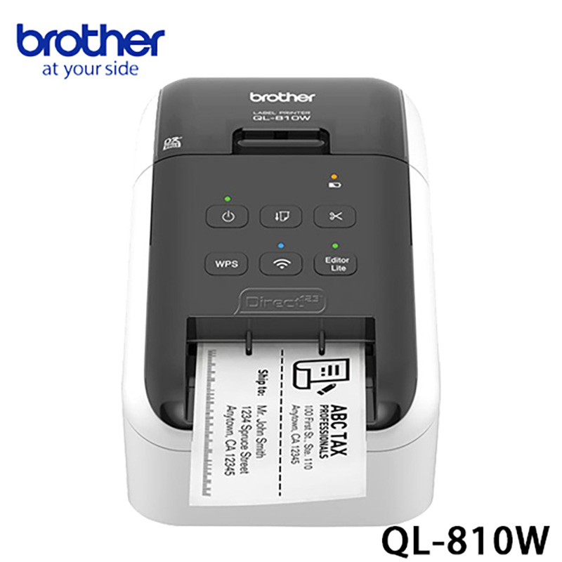BROTHER 兄弟牌 QL-810W 超高速商品標示物流管理列印機