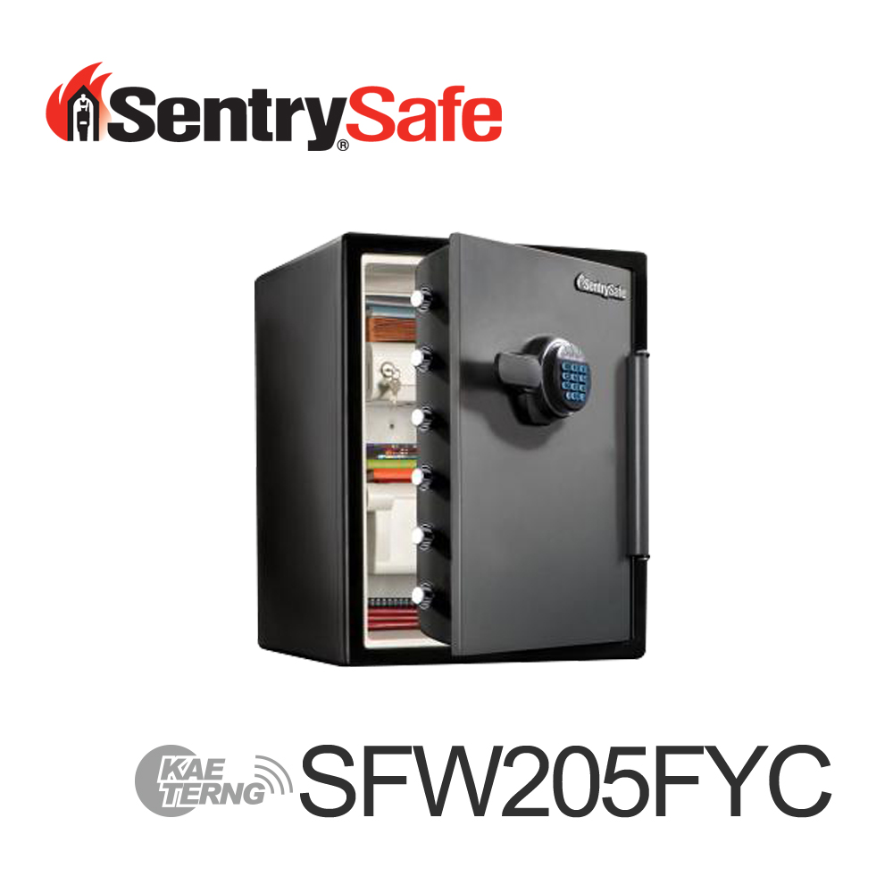 SENTRY Safe 電子密碼鎖防火防水金庫中STW123GDC - PChome 24h購物