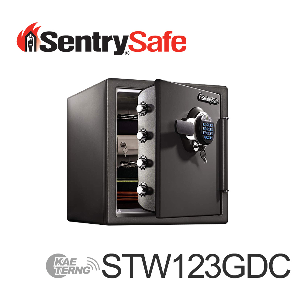 SENTRY Safe 電子密碼鎖防火防水金庫中STW123GDC - PChome 24h購物
