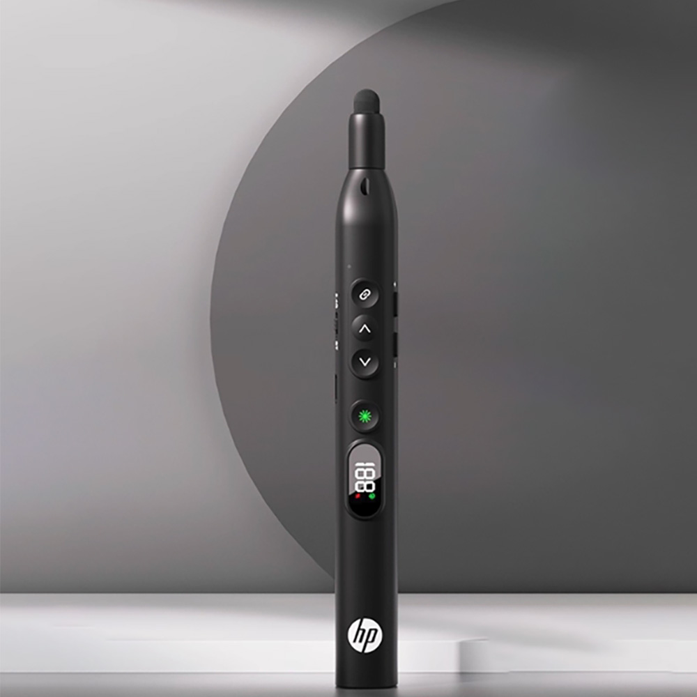 HP 惠普 SS251P 多功能 無線觸控 伸縮簡報筆 (綠光充電版)