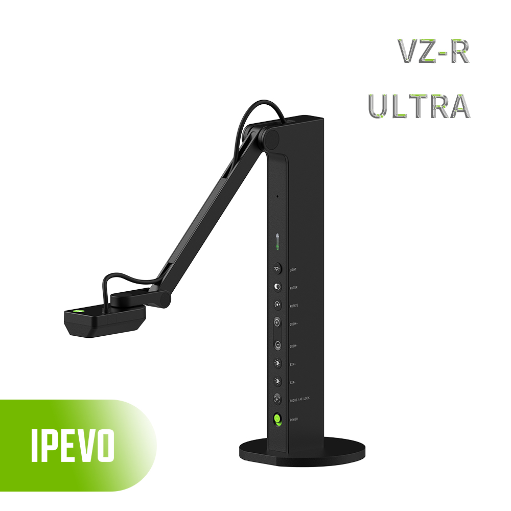 IPEVO 愛比科技 IPEVO VZ-R ULTRA 13MP HDMI/USB 雙模教學攝影機 / 智能遠距視界 / 視訊會議 / 網紅直播必備（其他規格）