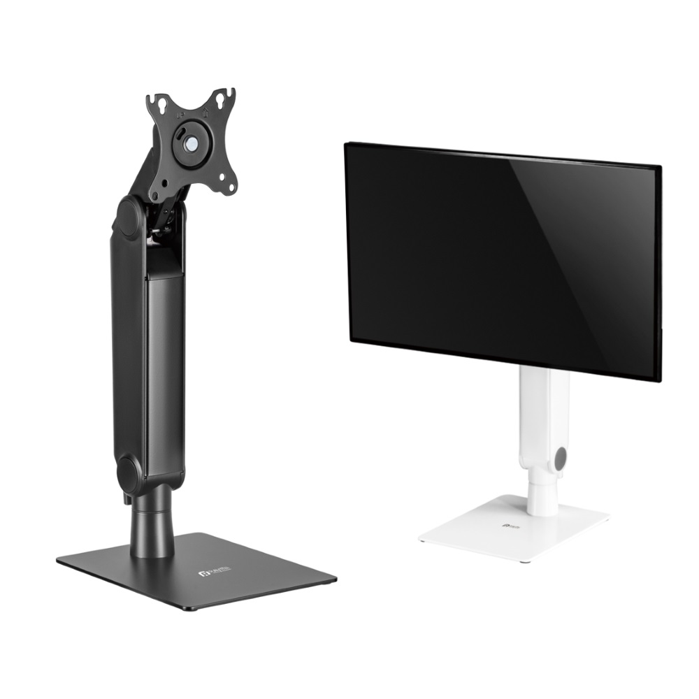 Raymii 瑞米   LS64-F1 32吋 桌上型 彈簧式螢幕懸掛支架底座 歐美辦公設計