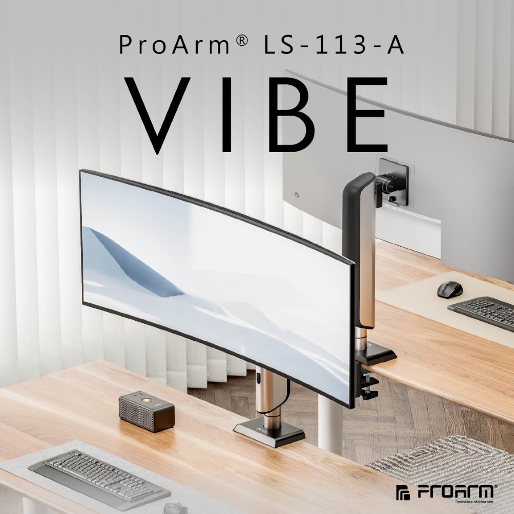 Raymii 瑞米 LS-113-A VIBE系列 高承重垂直升降螢幕支架 49吋 18KG