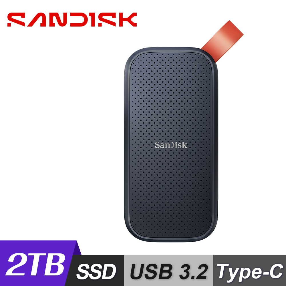 SanDisk 晟碟 E30 2TB SSD 行動固態硬碟