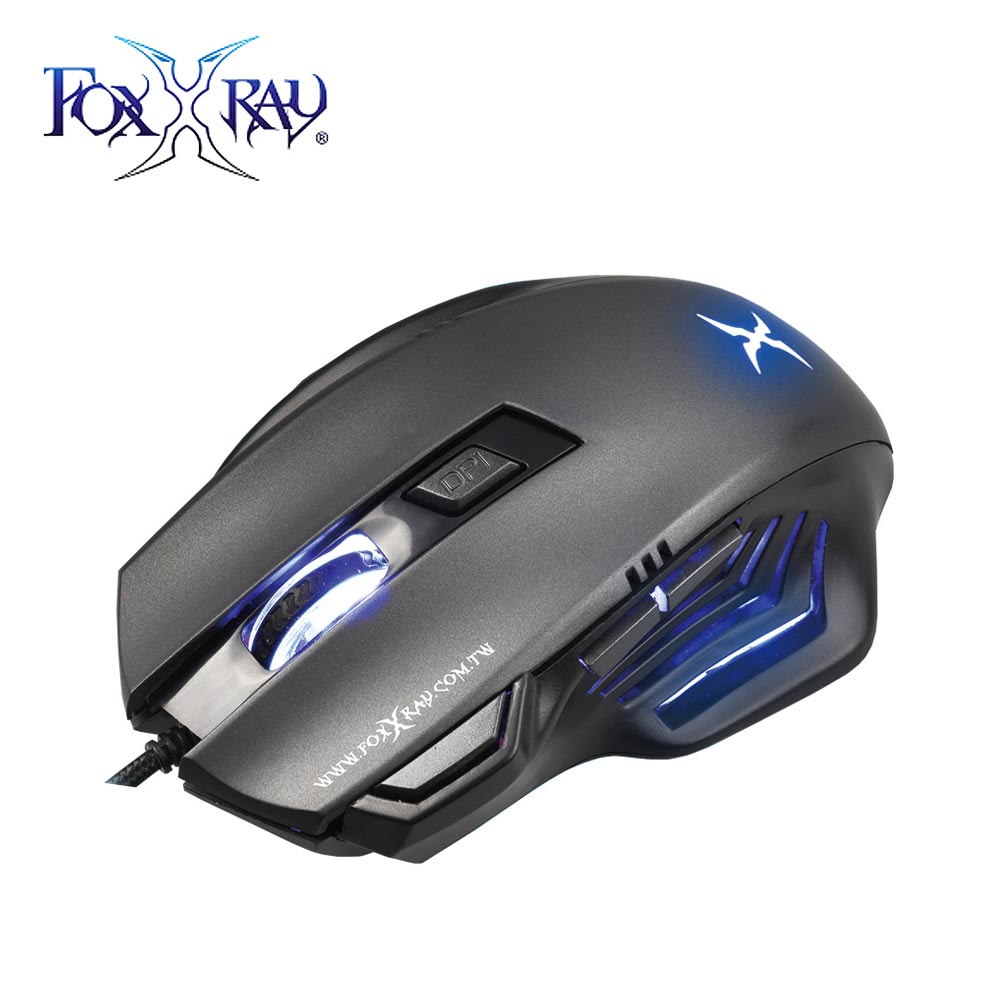 FOXXRAY 狐鐳 FXR-SM-68 灰翼獵狐電競滑鼠