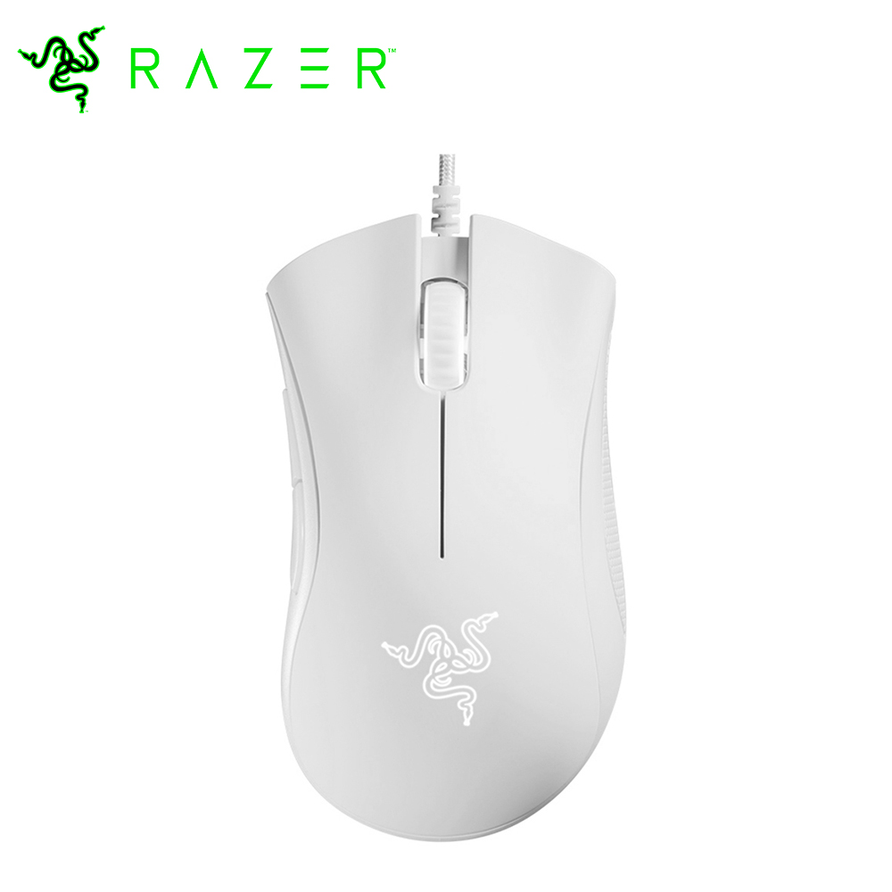 DeathAdder Essential 有線電競滑鼠 白色