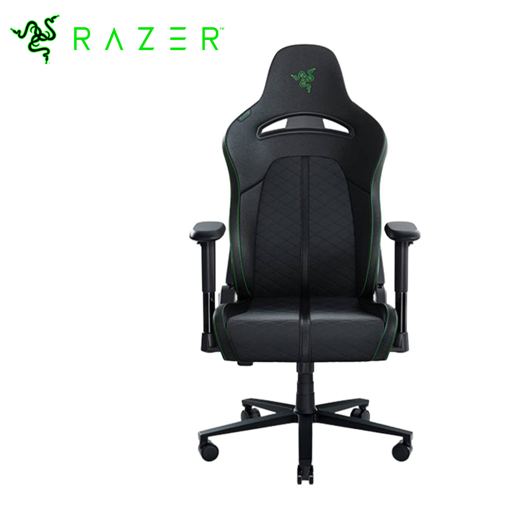 【Razer 雷蛇】ENKI X 人體工學設計電競椅《黑綠》