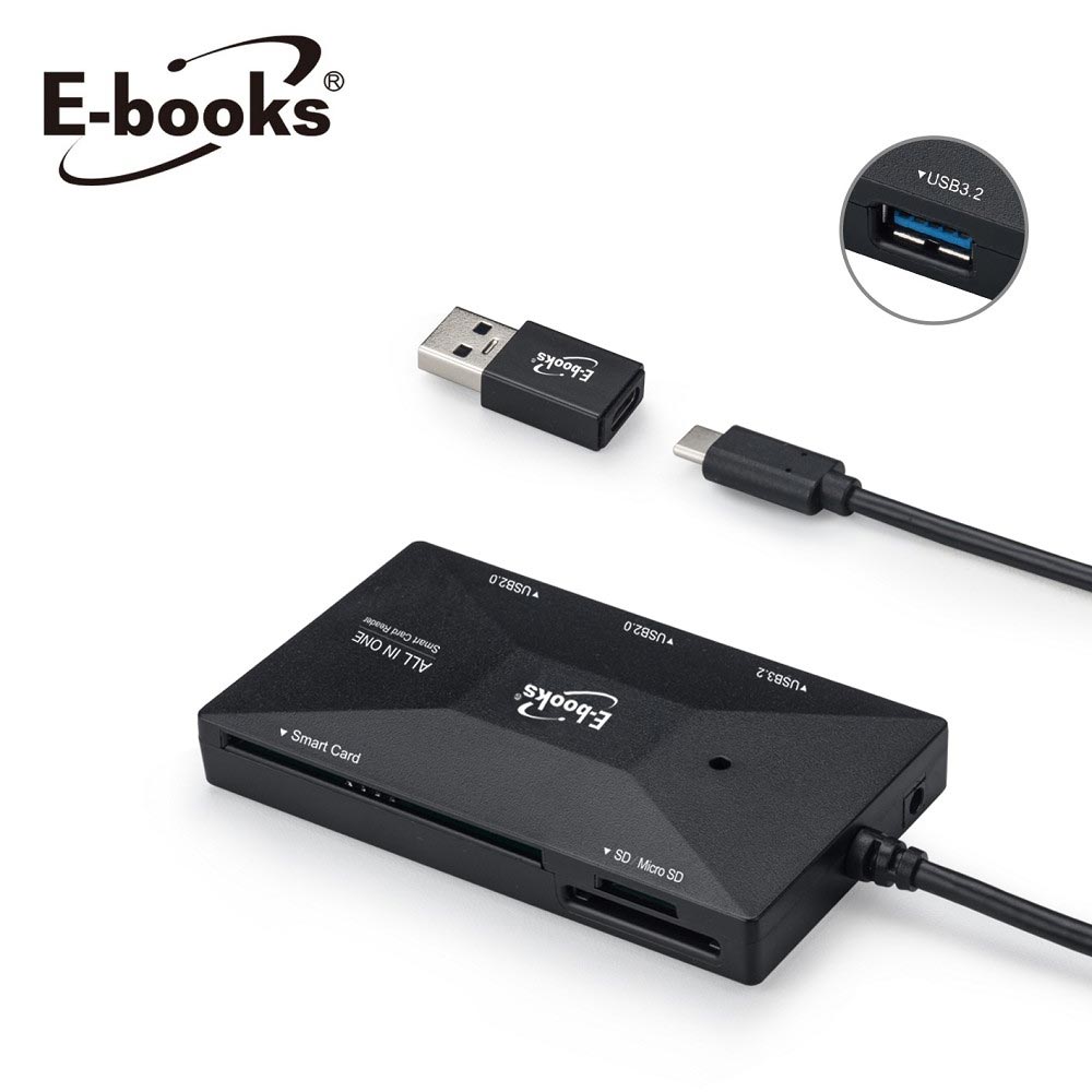E-books T46 晶片複合讀卡機