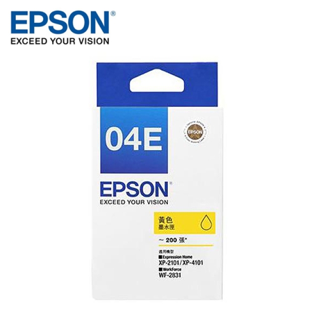 EPSON 愛普生 T04E450 黃色墨水匣
