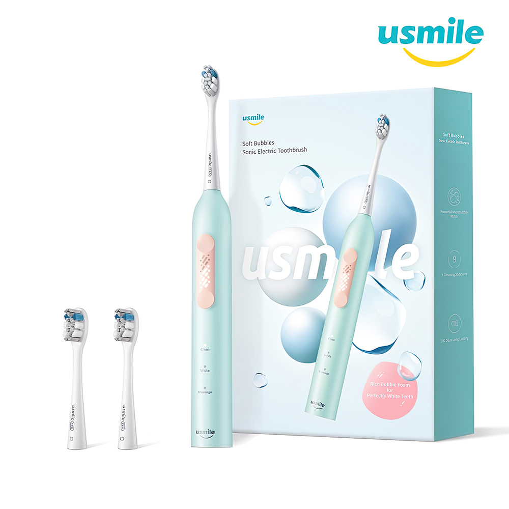 usmile P4 音波震動電動牙刷 - 沁海藍