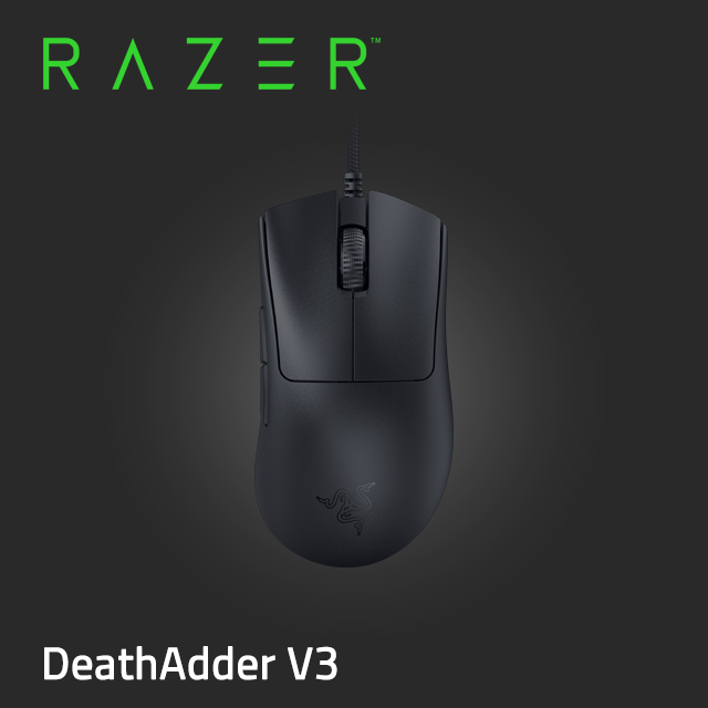 DeathAdder V3 煉獄奎蛇 V3 電競滑鼠 RZ01-04640100-R3M1
