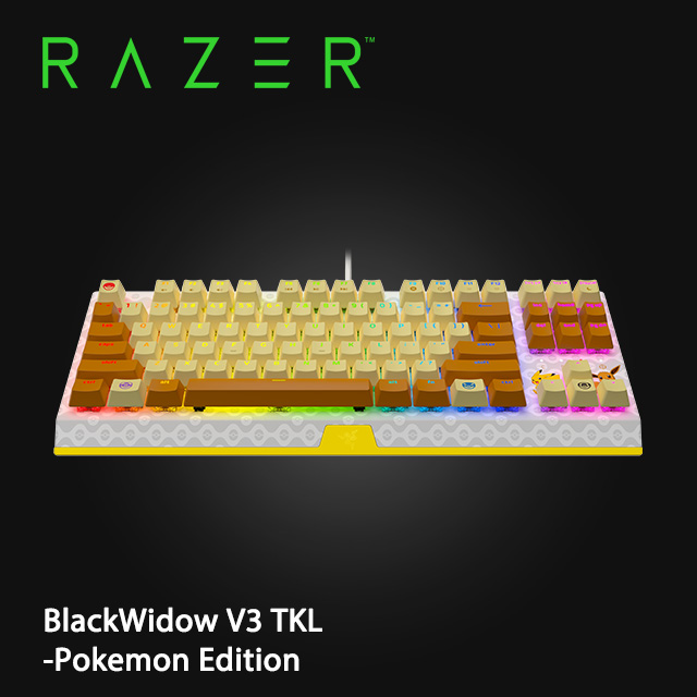 Razer BlackWidow V3 TKL Pokémon Edition Razer BlackWidow V3 Tenkeyless (Green Switch) Pokemon
