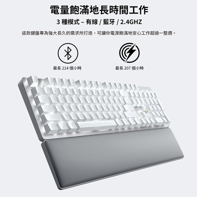 RAZER 雷蛇Pro Type Ultra無線藍牙雙模機械鍵盤(中文) - PChome 24h購物