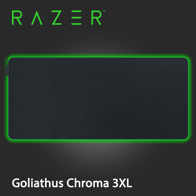 RAZER 雷蛇 GOLIATHUS CHROMA 3XL 重裝甲蟲 電競滑鼠墊 幻彩版 3XL