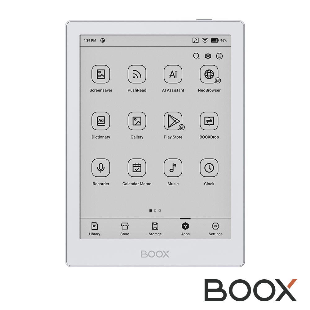 BOOX 文石 Go 6 吋電子閱讀器 - 白色