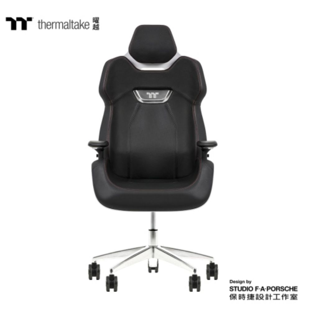 Thermaltake 曜越 幻銀 ARGENT E700真皮電競椅 (冰河白)