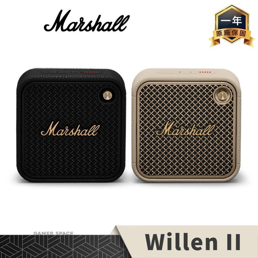 Marshall Willen II 攜帶式藍牙喇叭 IP67 防塵防水 內建麥克風 無線喇叭