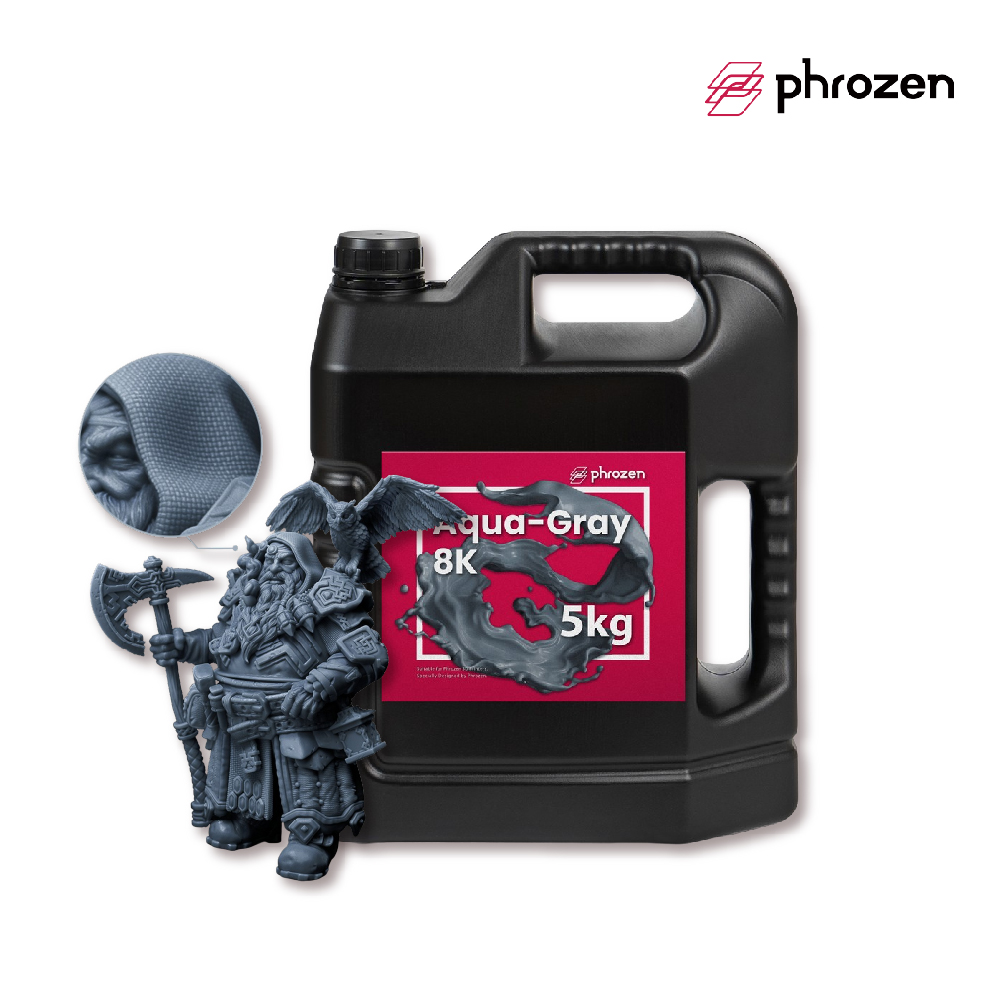 Phrozen 普羅森 8K模型樹脂 - 湖水灰(5KG裝)3D列印耗材 DT00002373