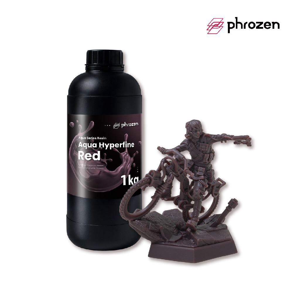 Phrozen 普羅森 湖水超高精細樹脂 - 豆沙紅 (1KG裝)3D列印耗材 DT00008940