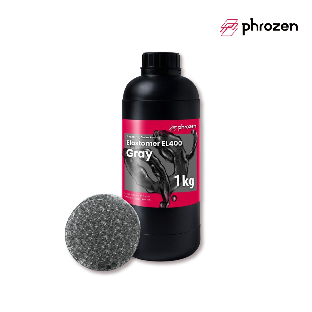 Phrozen 普羅森 EL400彈性樹脂 (1KG裝) 3D列印耗材 DT00019475