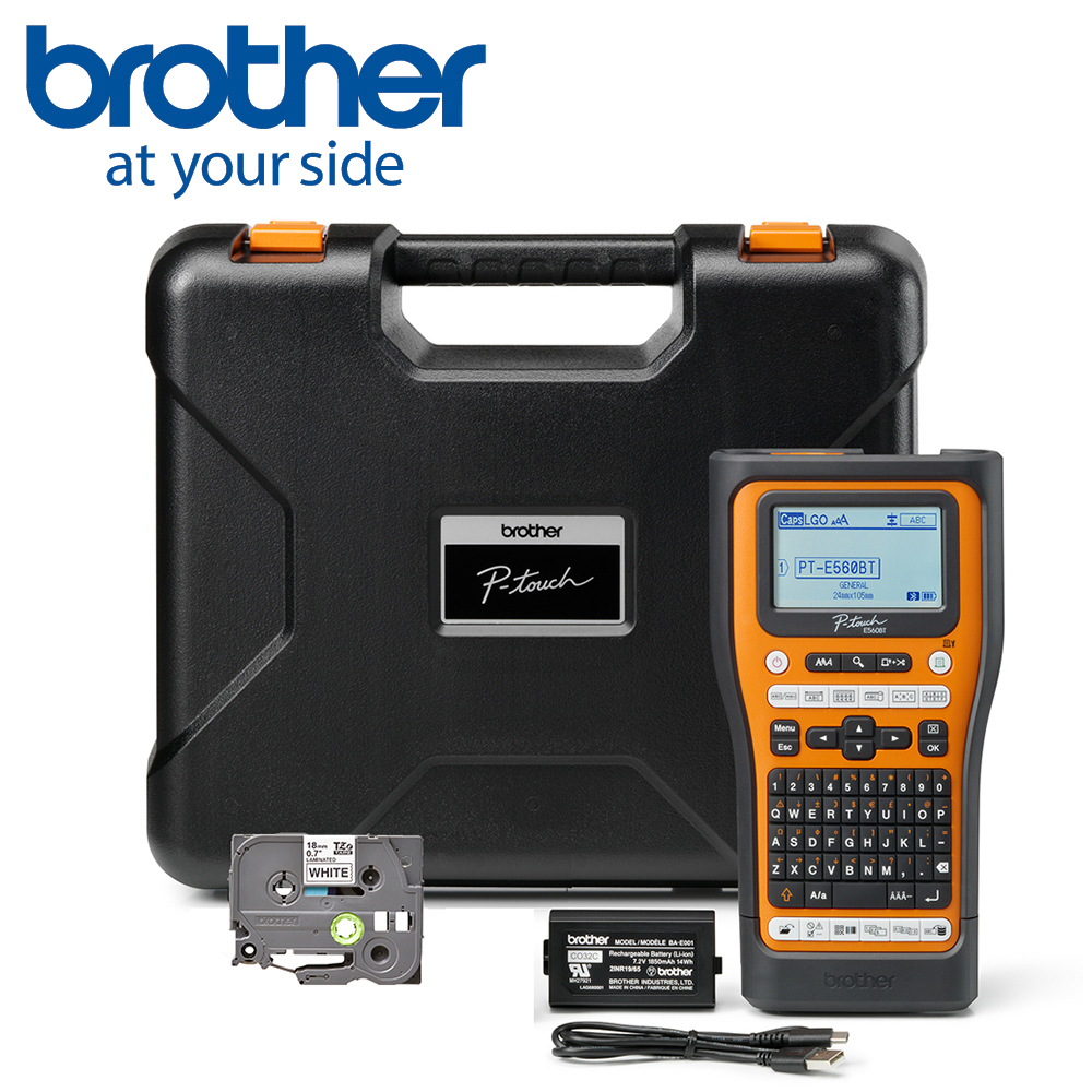 BROTHER 兄弟牌 PT-E560BTVP  工業用手持式藍芽專業標籤機