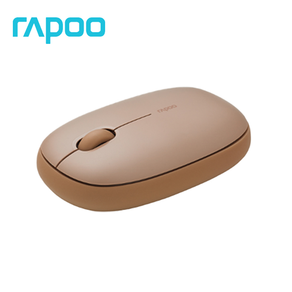 RAPOO 雷柏 M650 Silent 咖啡棕 多模無線靜音滑鼠