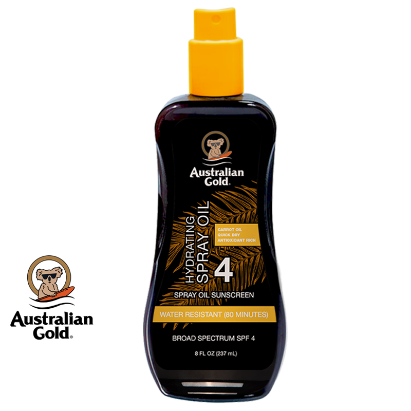 Australian Gold 金色澳洲防護胡蘿蔔助曬油SPF4 237ml