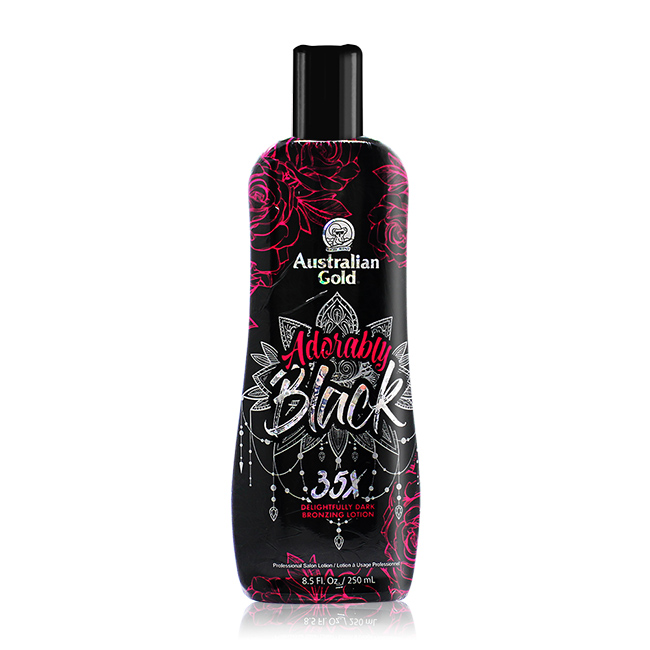 Australian Gold 金色澳洲Adorably Black 室內黝黑35X 助曬乳液250ml 貨