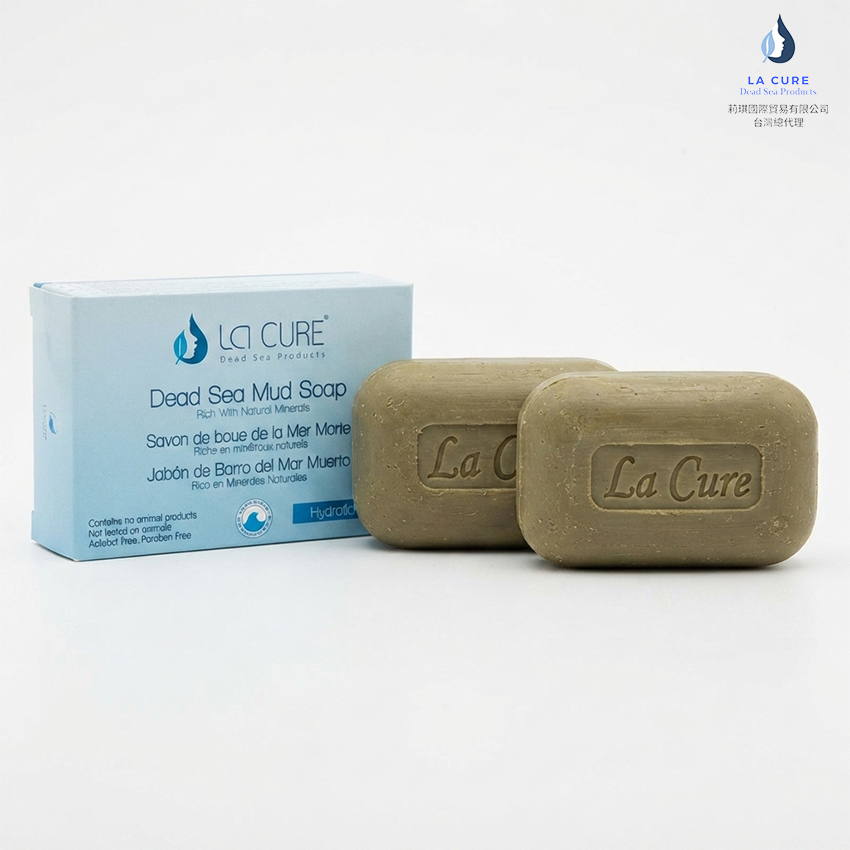 La Cure 藍琪兒 死海活性礦物泥皂90g*2入 Black Mud Soap