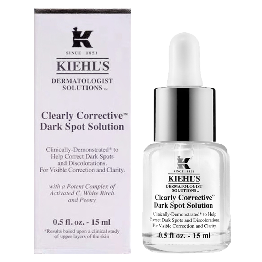KIEHL'S 契爾氏 KIEHLS 激光極淨白淡斑精華15ml 國際航空版