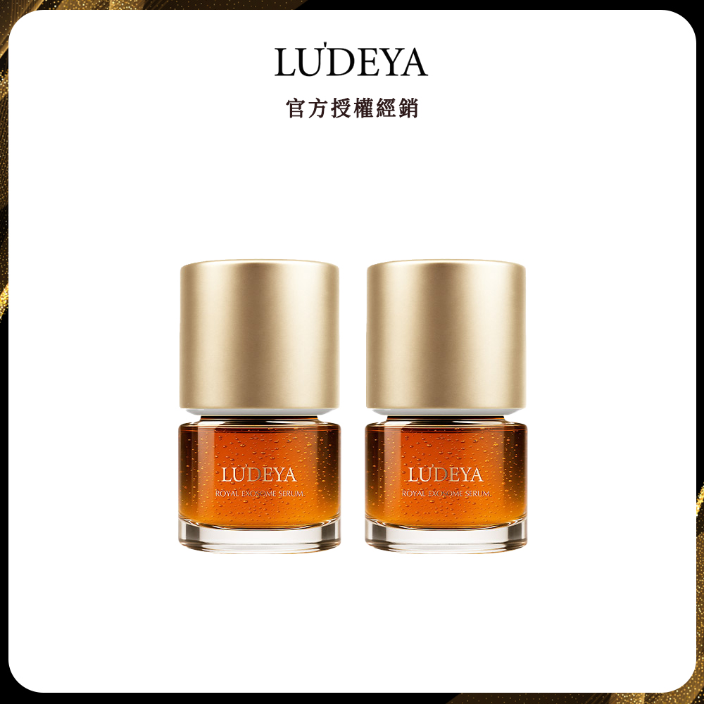 LUDEYA 露緹雅 蜂王玫瑰胞外體新生精華 12ml x2
