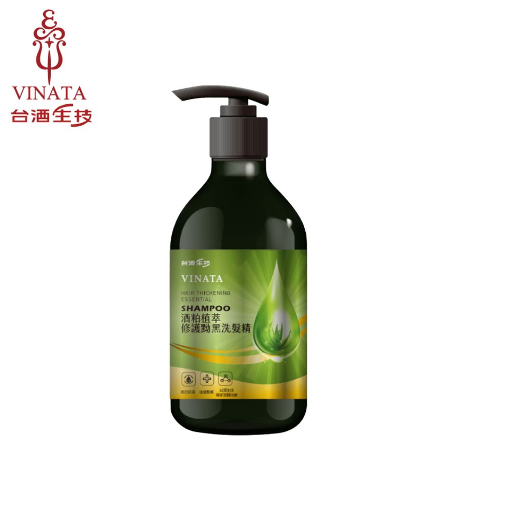 VINATA 台酒生技 酒粕植萃修護黝黑洗髮精 (500ml)_1入