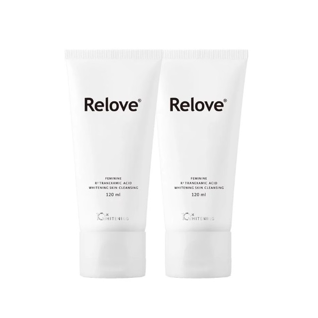 Relove 私密肌 菸鹼醯胺 淨白 潔淨精華凝露120ml x2