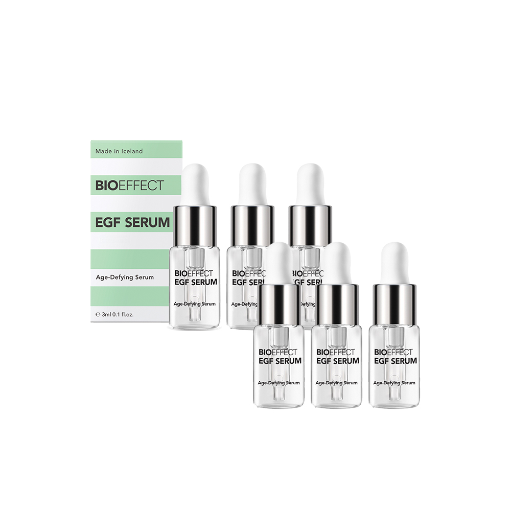 BIOEFFECT 蓓歐菲 EGF益肌煥顏修護精華露 EGF Serum 3mlx6瓶|冰島臉部精華